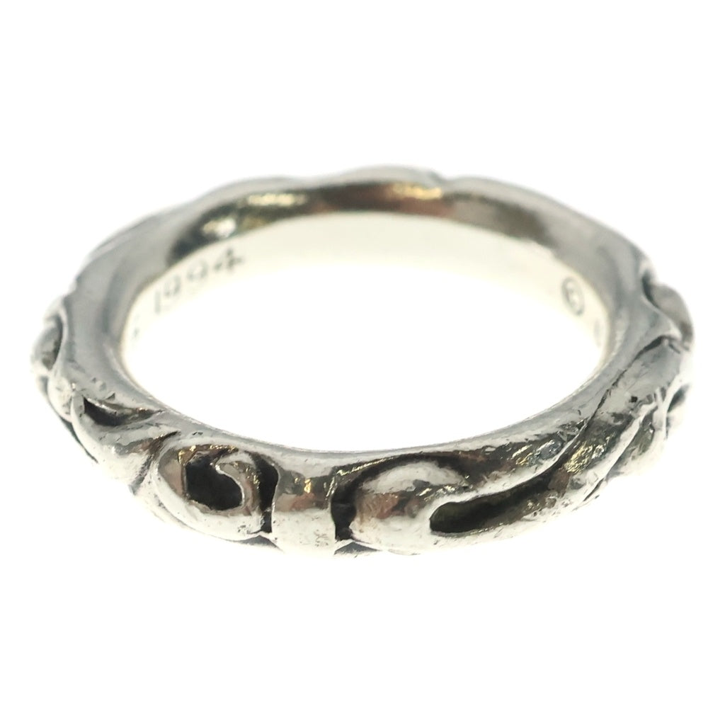 CHROME HEARTS(クロムハーツ) SCRL BAND スクロールバンド リング シルバー BCA351