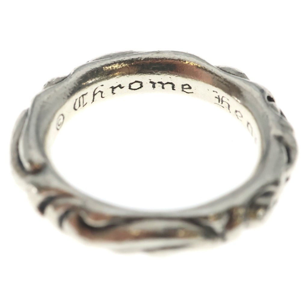 CHROME HEARTS(クロムハーツ) SCRL BAND スクロールバンド リング シルバー BCA351