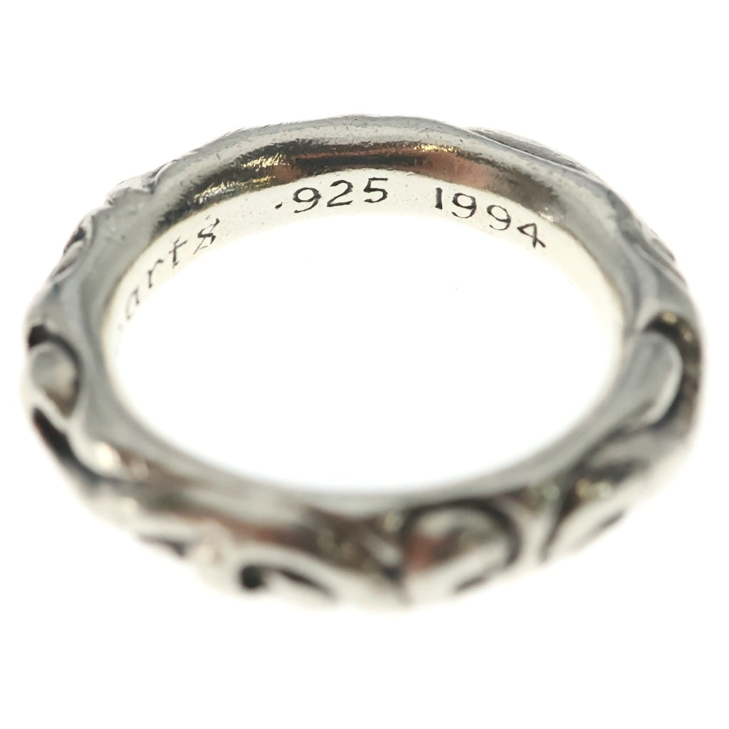 CHROME HEARTS(クロムハーツ) SCRL BAND スクロールバンド リング シルバー BCA351