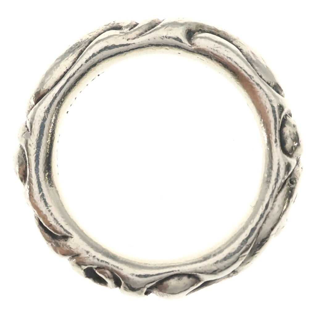 CHROME HEARTS(クロムハーツ) SCRL BAND スクロールバンド リング シルバー BCA351