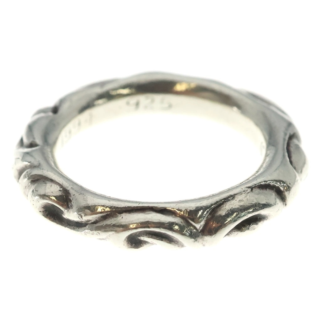 CHROME HEARTS(クロムハーツ) SCRL BAND スクロールバンド リング シルバー BCA351