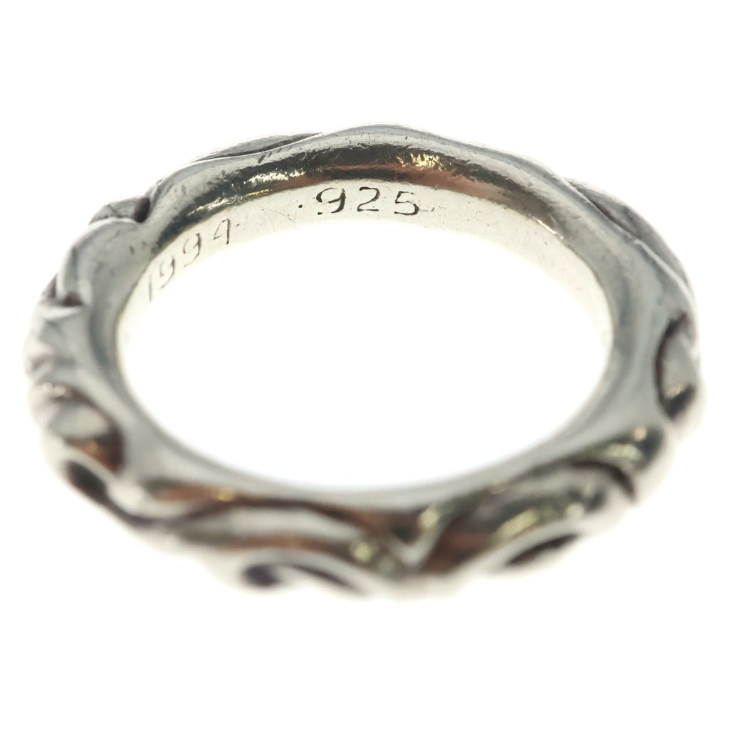 CHROME HEARTS(クロムハーツ) SCRL BAND スクロールバンド リング シルバー BCA351