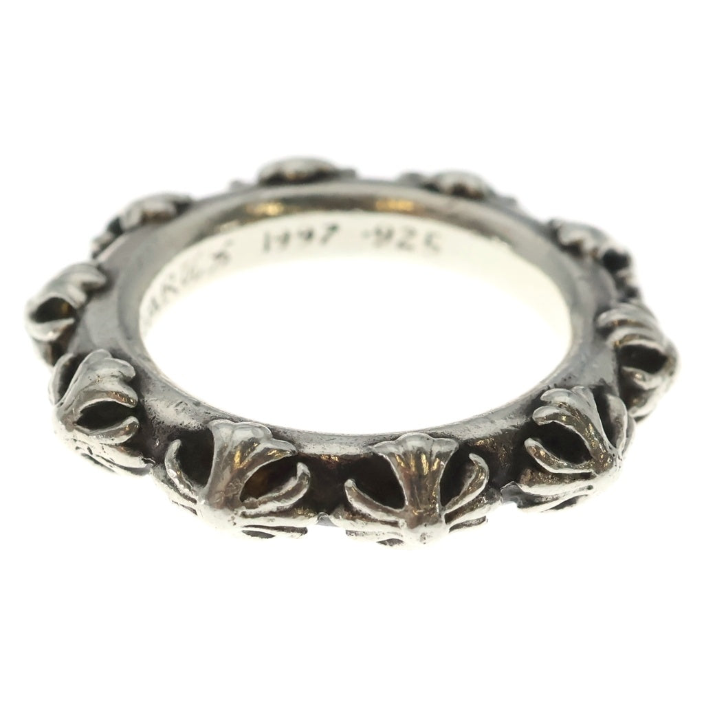 CHROME HEARTS(クロムハーツ) CROSS BAND クロスバンド リング シルバー BCA342