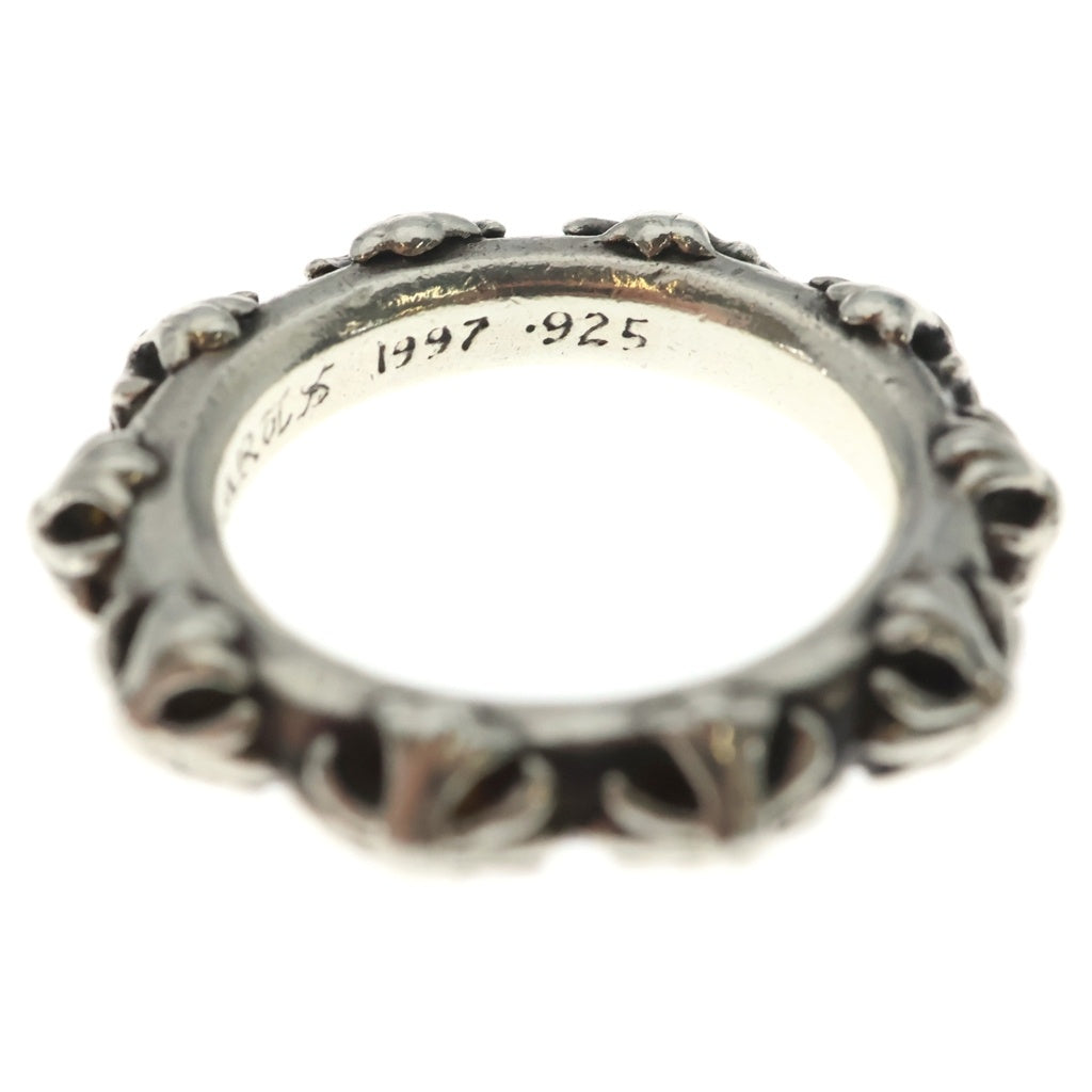 CHROME HEARTS(クロムハーツ) CROSS BAND クロスバンド リング シルバー BCA342