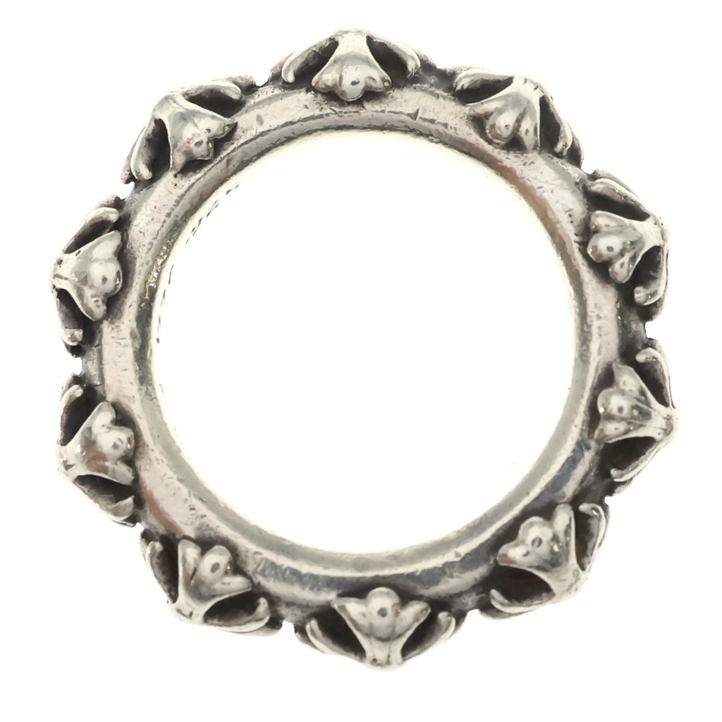 CHROME HEARTS(クロムハーツ) CROSS BAND クロスバンド リング シルバー BCA342