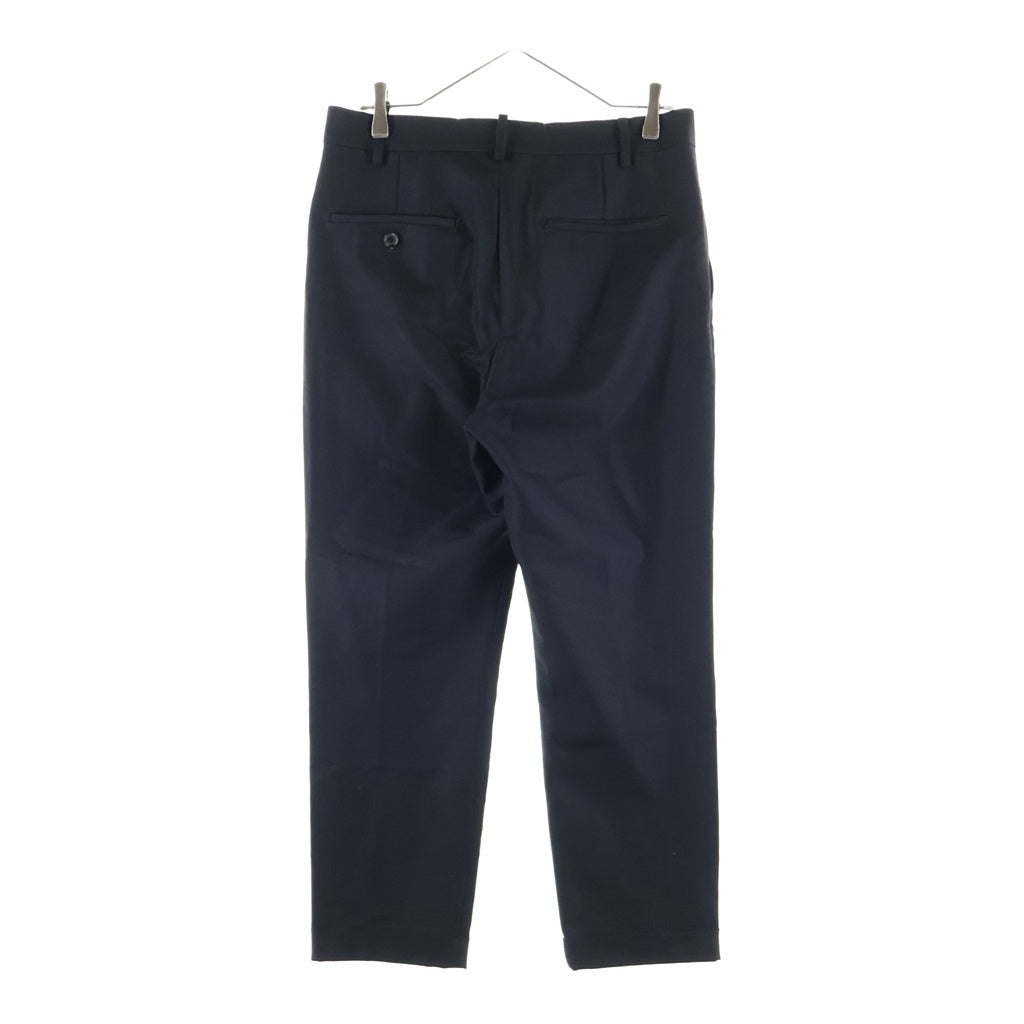 WACKO MARIA(ワコマリア) Dormeuil Pleated Trousers ドメールプリーツスラックスパンツ ブラック