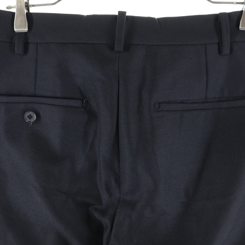 WACKO MARIA(ワコマリア) Dormeuil Pleated Trousers ドメールプリーツスラックスパンツ ブラック