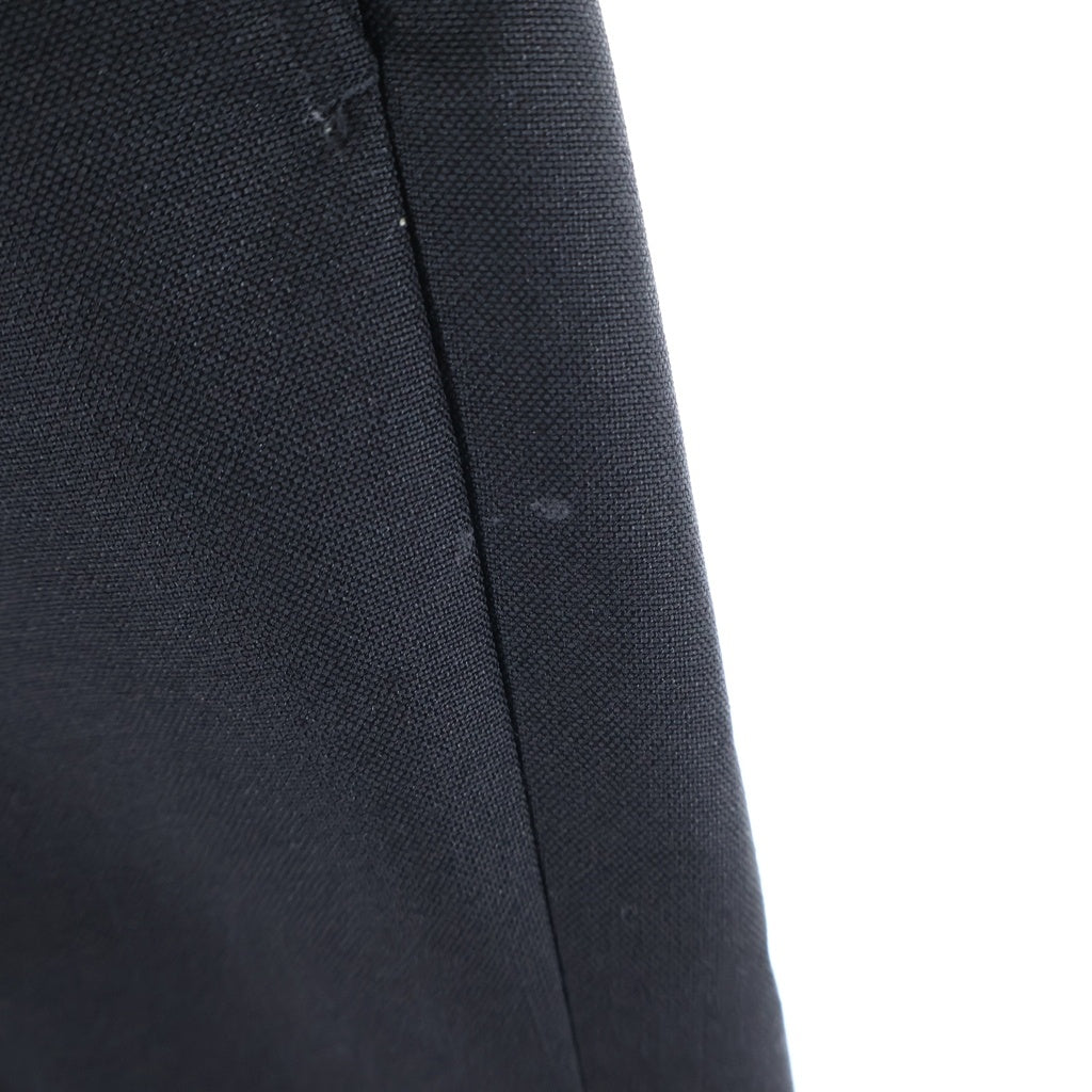 WACKO MARIA(ワコマリア) Dormeuil Pleated Trousers ドメールプリーツスラックスパンツ ブラック