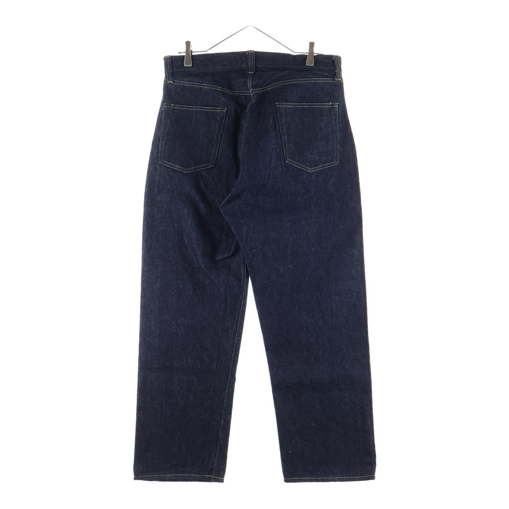 A.PRESSE(アプレッセ) 26AW Washed Denim Wide Pants ウォッシュド ワイドデニムパンツ ブルー AP-4001