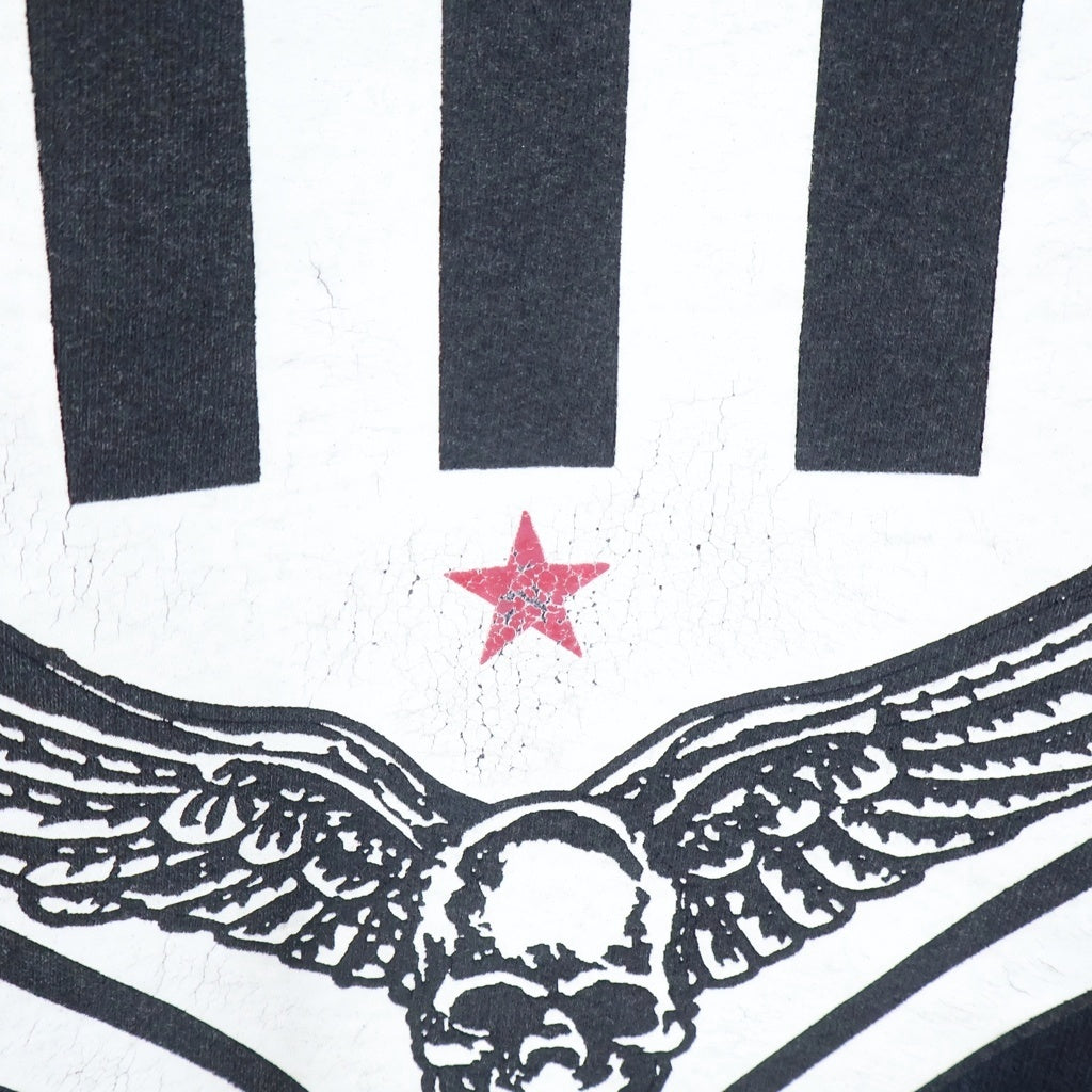 CHROME HEARTS(クロムハーツ) SWTSHRT HD ZIP FOTI フォティバックプリント ジップアップパーカー ブラック