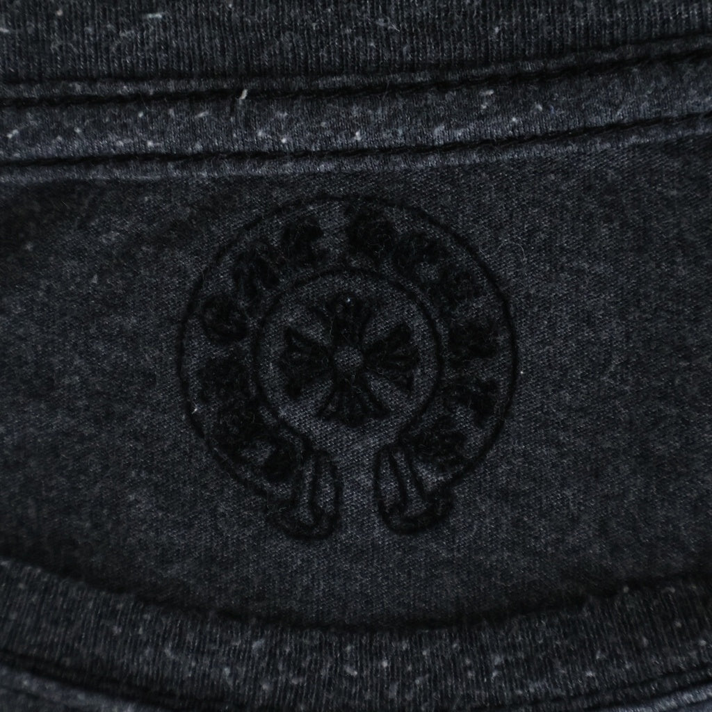 CHROME HEARTS(クロムハーツ) CH PLUS L/S TEE CHプラス 長袖Tシャツ カットソー グレー S