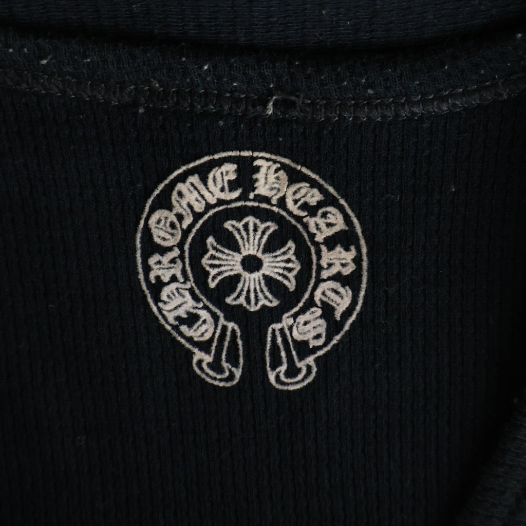 CHROME HEARTS(クロムハーツ) BS FLUER Thermal L/S TEE BSフレア サーマル 長袖Tシャツ カットソー ブラック M