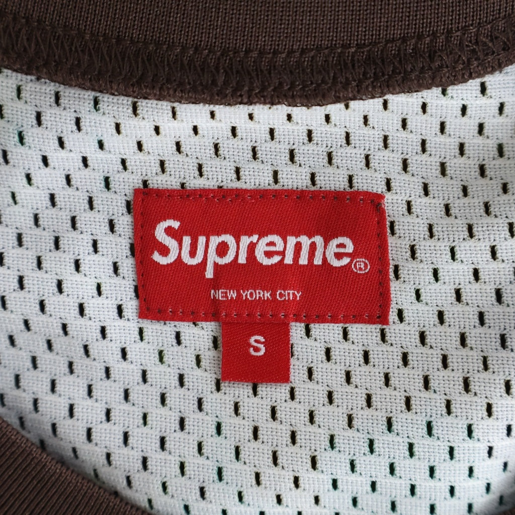SUPREME(シュプリーム) 23SS Hardies Camo Basketball Jersey ラインストーン メッシュ タンクトップ グリーン