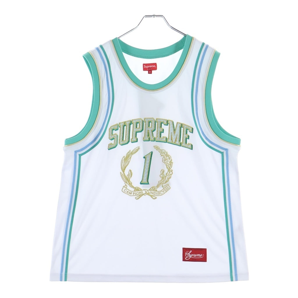 SUPREME(シュプリーム) 23SS Campioni Basketball Jersey バスケットボール タンクトップ カットソー ホワイト