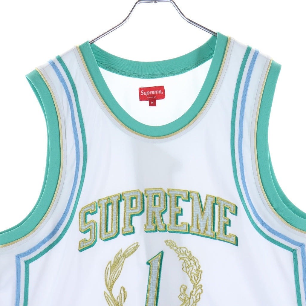 SUPREME(シュプリーム) 23SS Campioni Basketball Jersey バスケットボール タンクトップ カットソー ホワイト