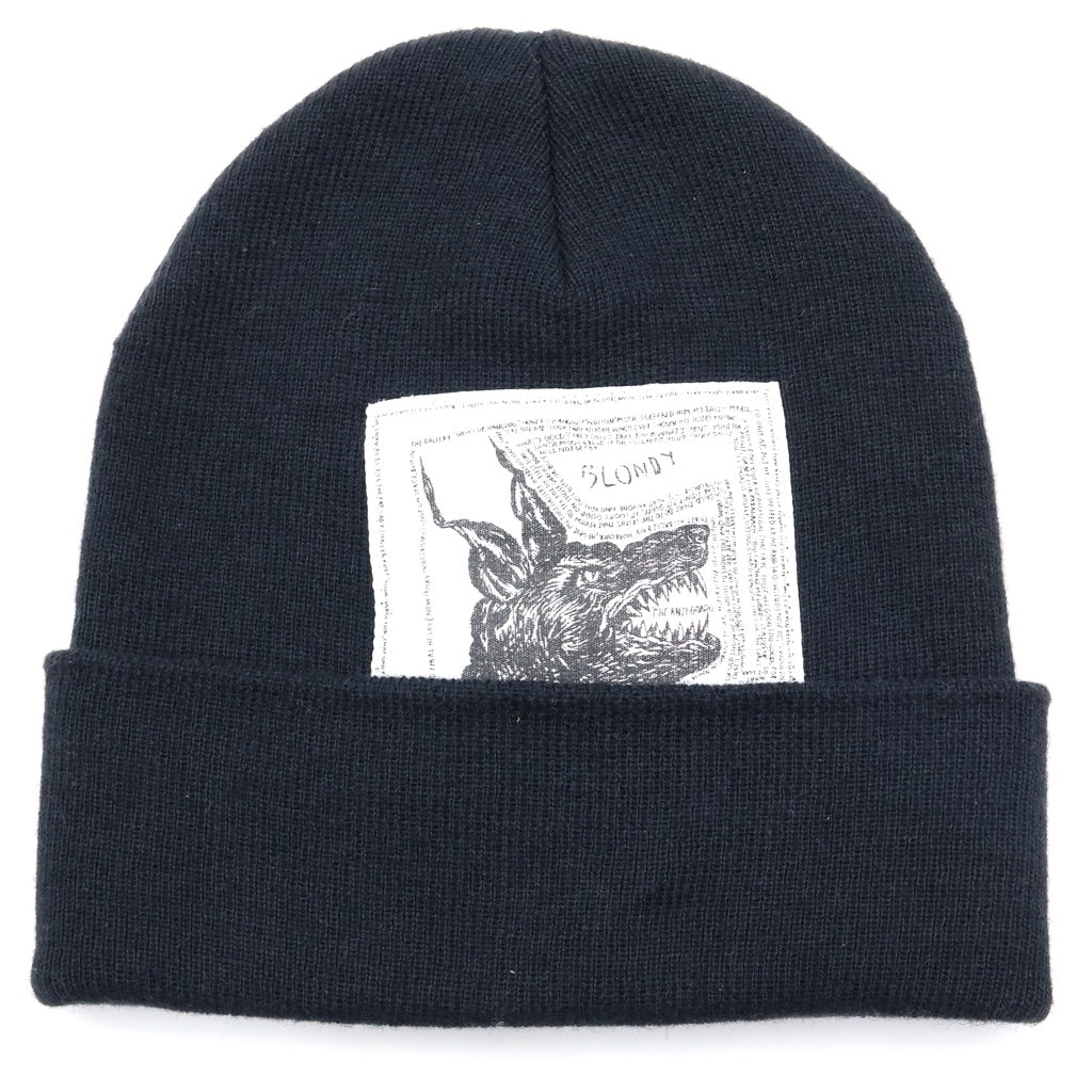 SUPREME(シュプリーム) 24AW × North Face Beanie ノースフェイス 刺繍デザイン ビーニー ニット帽 ブラック