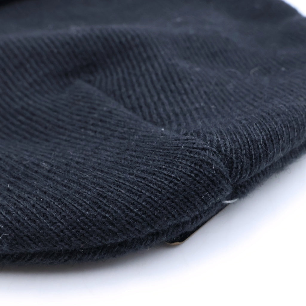 SUPREME(シュプリーム) 24AW × North Face Beanie ノースフェイス 刺繍デザイン ビーニー ニット帽 ブラック