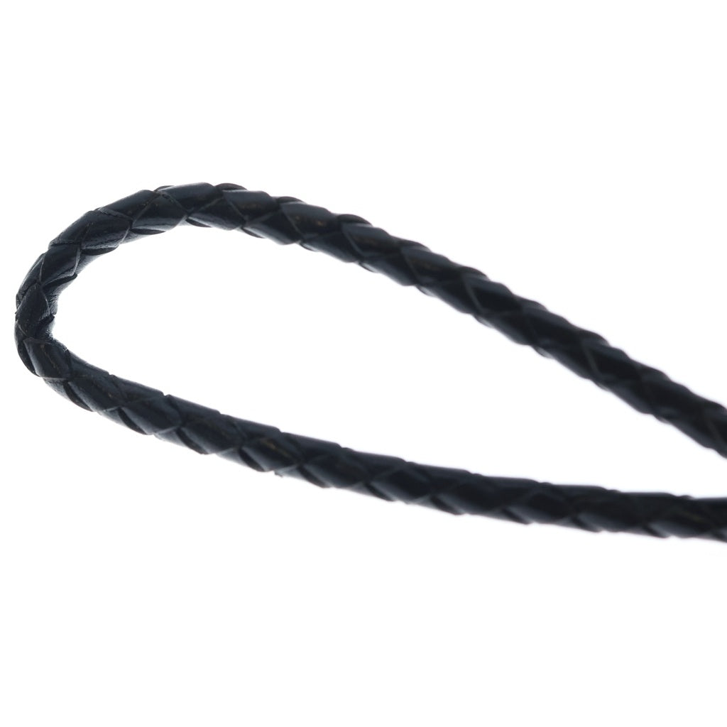 CHROME HEARTS(クロムハーツ) BOLOTIE OVALTINY タイニークラシックオーバルクロス ループタイ シルバー/ブラック BCA209