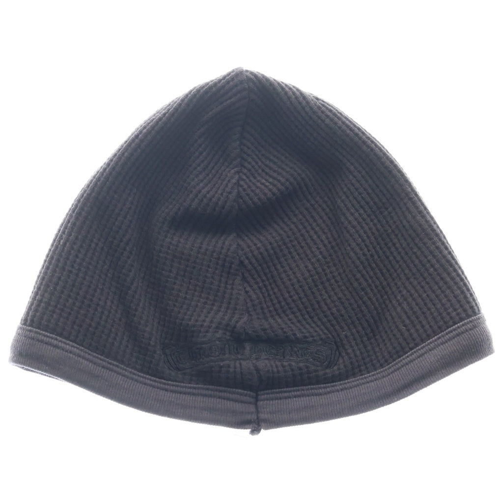CHROME HEARTS(クロムハーツ) THERMAL BEANIE ヴァインダガー刺繍 サーマルビーニー キャップ ブラック