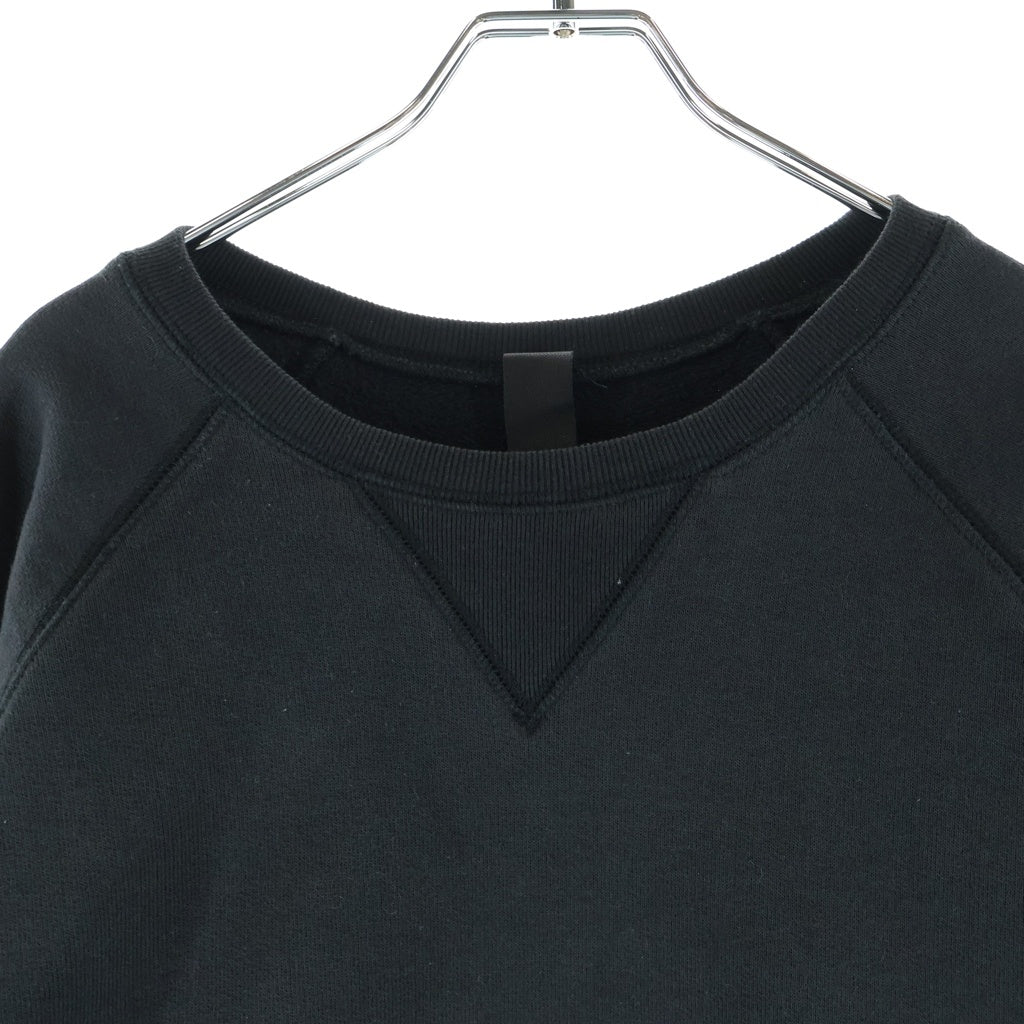 CHROME HEARTS(クロムハーツ) Y NOT SWTSHRT GYN U PAPER JAM クロスパッチ付き クルーネックスウェット ブラック