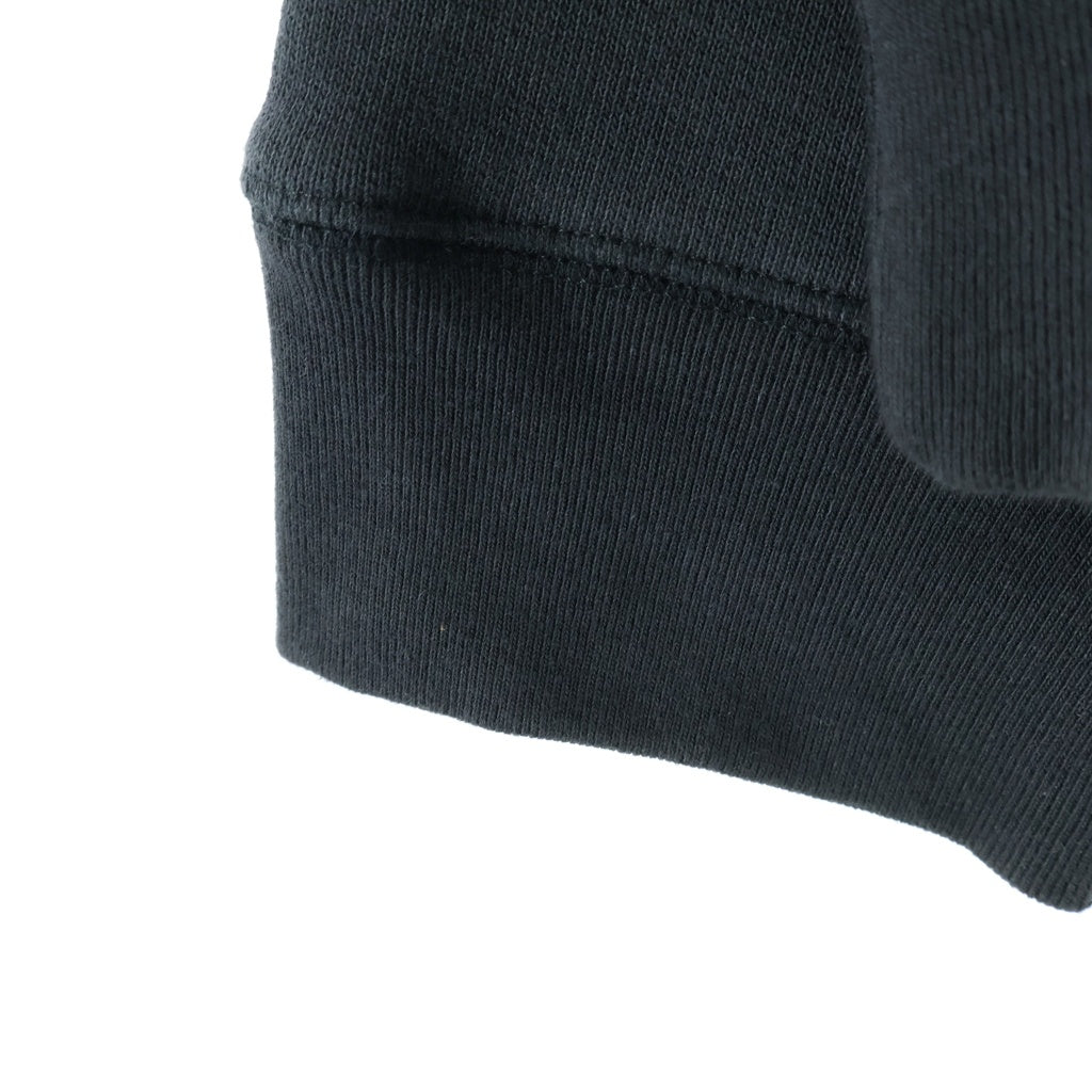 CHROME HEARTS(クロムハーツ) Y NOT SWTSHRT GYN U PAPER JAM クロスパッチ付き クルーネックスウェット ブラック
