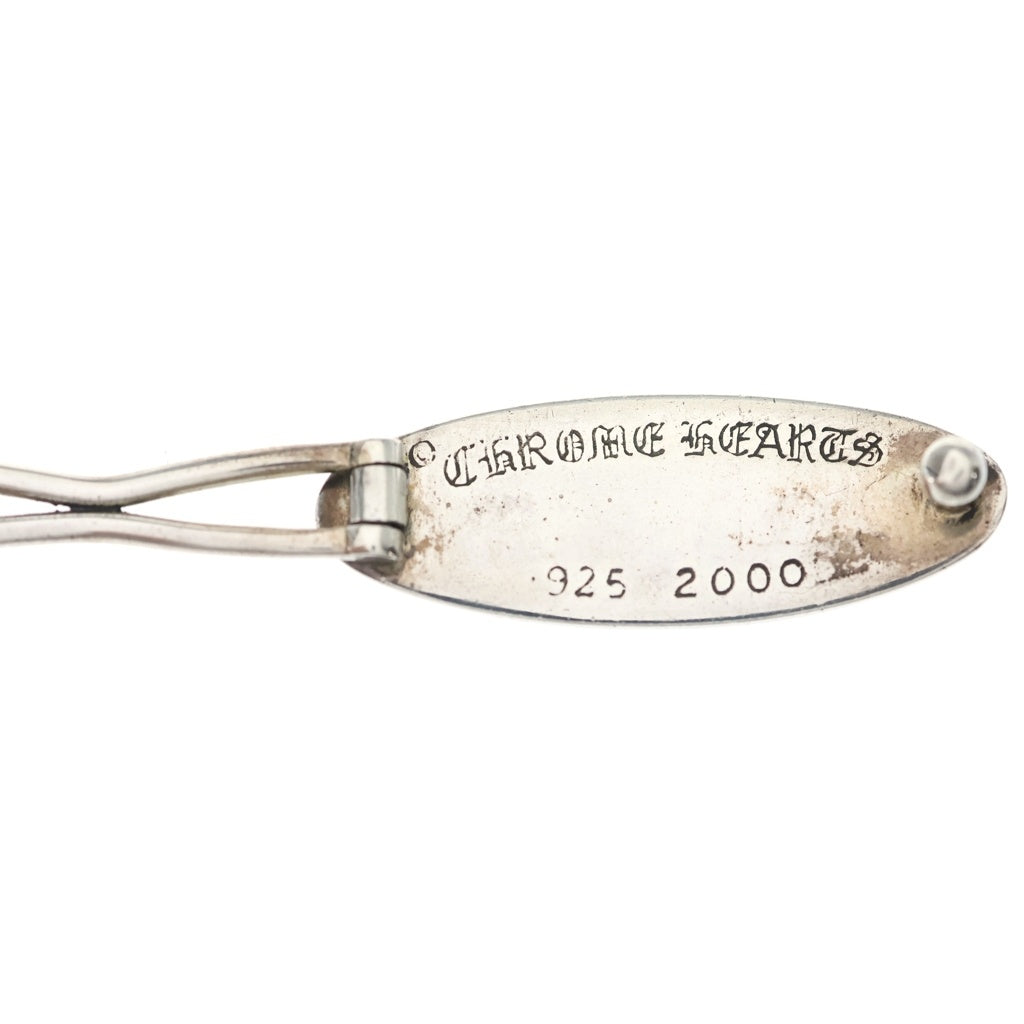 CHROME HEARTS(クロムハーツ) HAIR BARRETTE FLORAL CROSS フローラルクロス バレッタ シルバー