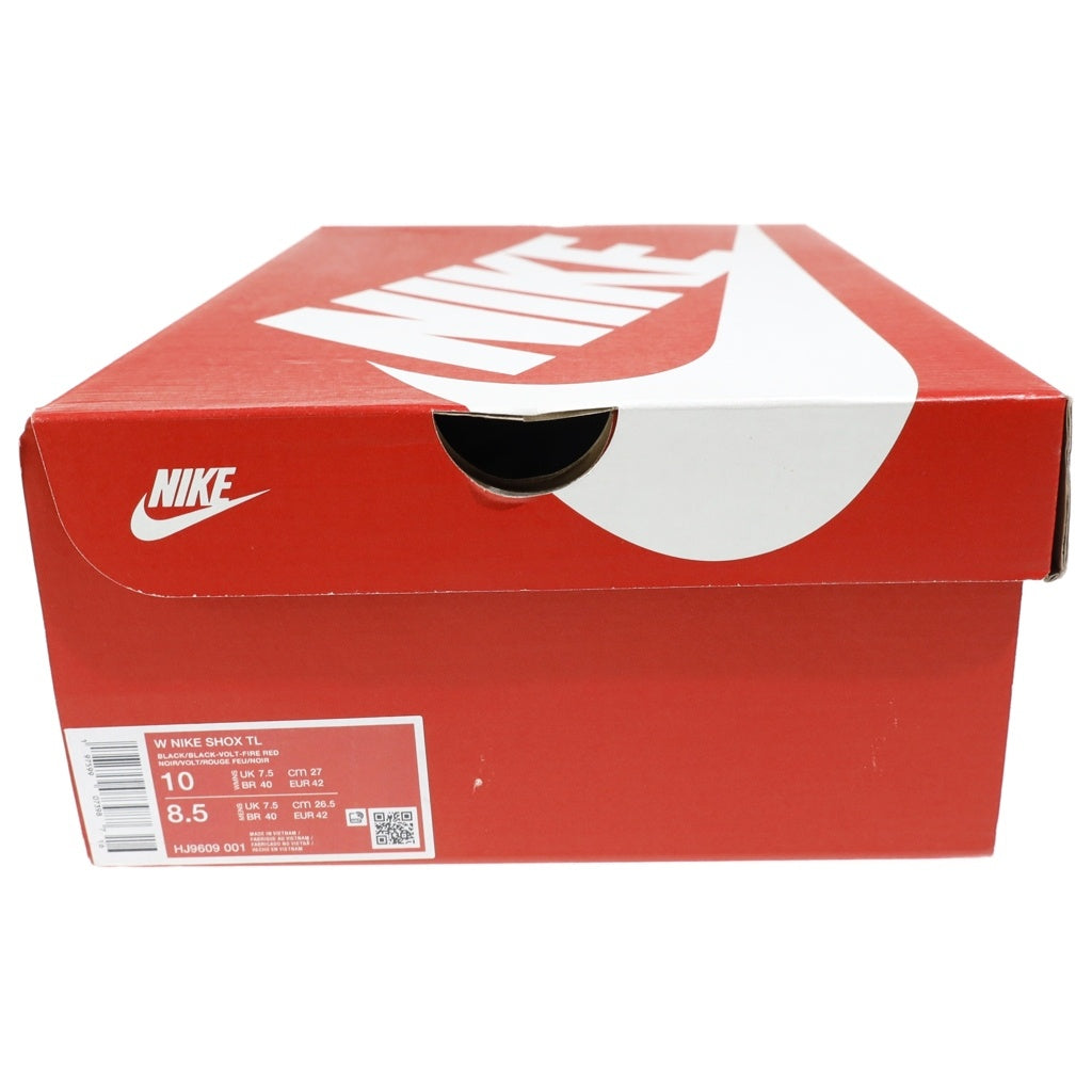 NIKE(ナイキ) Shox Black and Volt ショックス TL ブラックアンドボルト ローカットスニーカー ブラック/イエロー US10/27cm HJ9609-001