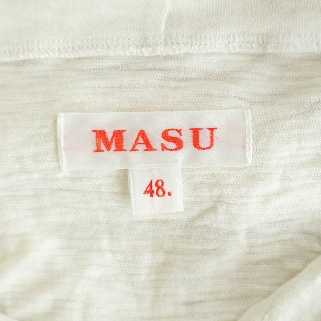 MASU(エムエーエスユー) 23AW JACK HOODIE ジャックフーディ ホワイト MFFW-CS0923
