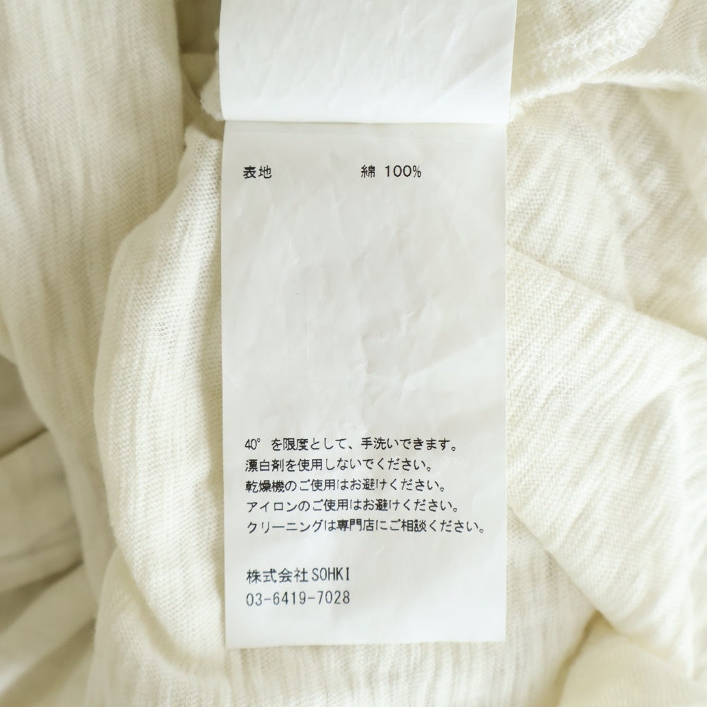 MASU(エムエーエスユー) 23AW JACK HOODIE ジャックフーディ ホワイト MFFW-CS0923