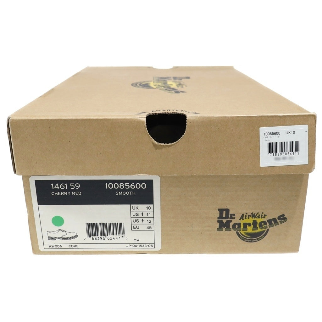 Dr.Martens(ドクターマーチン) 3Eye Shoes 3ホールシューズ 革靴 ワインレッド 146159