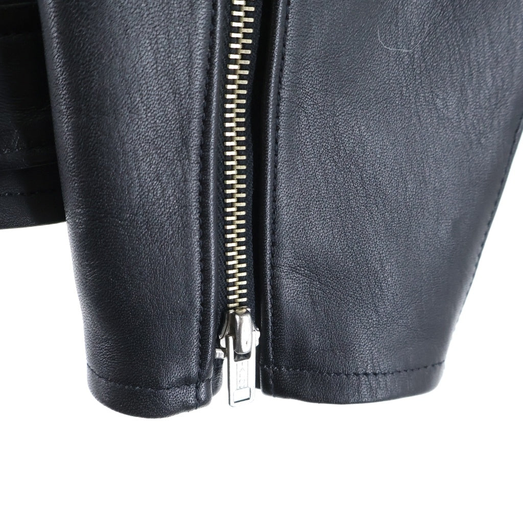 JELADO(ジェラード) REBEL JACKET HORSE HIDE レベル ホースハイド ダブルブレスト レザージャケット ライダースジャケット ブラック
