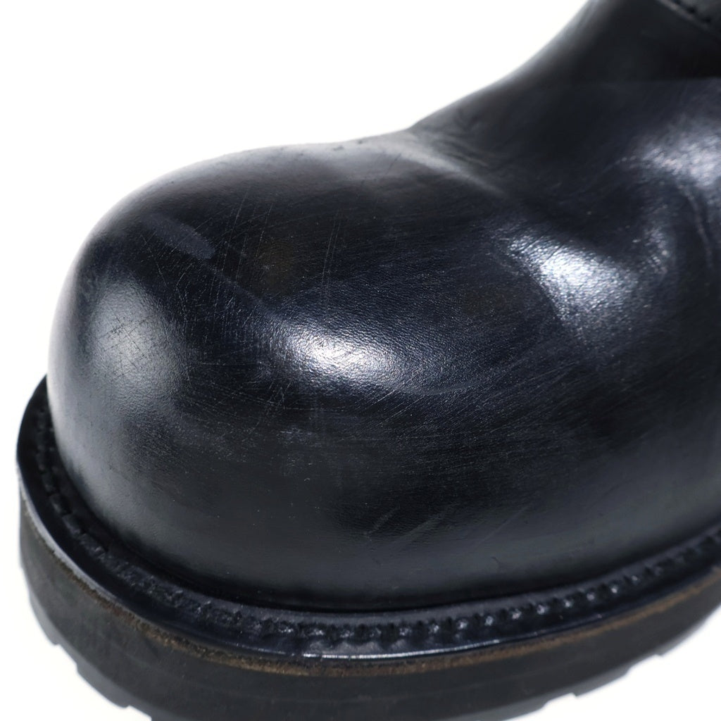 BALENCIAGA(バレンシアガ) VENOM CITY BOOTS ベノム シティー レザーブーツ ブラック