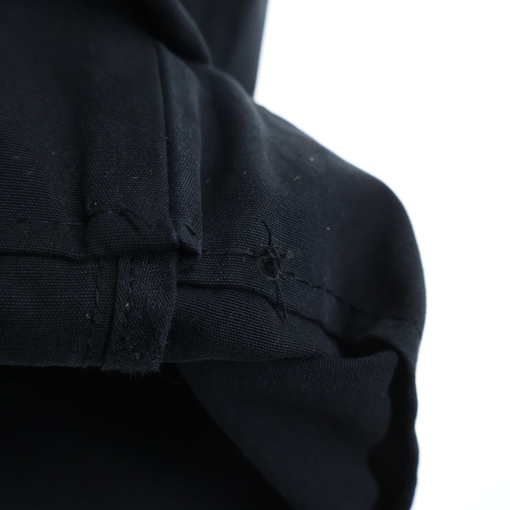 Rick Owens(リックオウエンス) CARGO BELAS WIDE PANTS カーゴベラ ドローストリング ワイドパンツ ブラック RU01C4399-TE