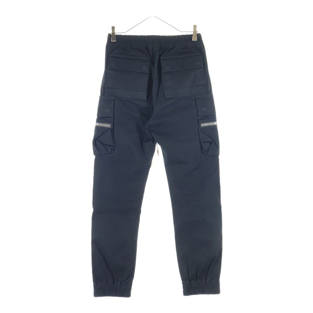 Rick Owens(リックオウエンス) 22AW MASTODON CARGO マストドン ドローストリング カーゴパンツ ブラック RU02B2396-TE