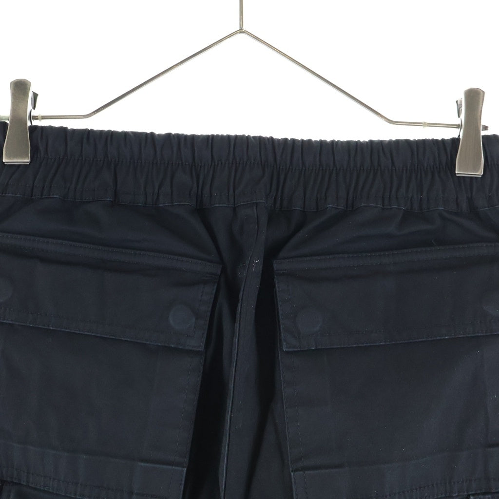 Rick Owens(リックオウエンス) 22AW MASTODON CARGO マストドン ドローストリング カーゴパンツ ブラック RU02B2396-TE