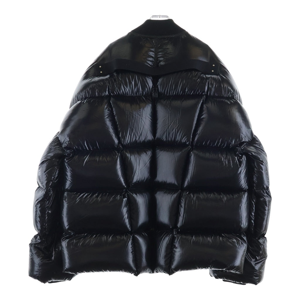 Rick Owens(リックオウエンス) 24AW FLIGHT DOWN JACKET フライト ジップアップ ダウンジャケット ブラック RU02D6788-NLD3