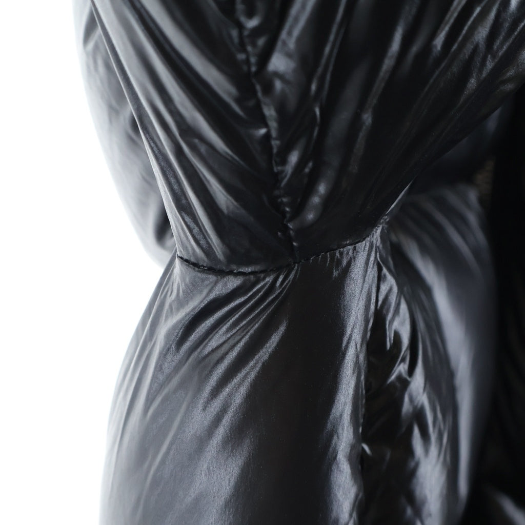 Rick Owens(リックオウエンス) 24AW FLIGHT DOWN JACKET フライト ジップアップ ダウンジャケット ブラック RU02D6788-NLD3