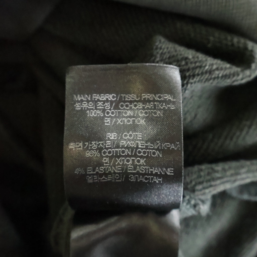 VETEMENTS(ヴェトモン) 20AW Metal Patch Hoodie メタルパッチ スウェット フーディー プルオーバーパーカー チャコールグレー UA65HD610B