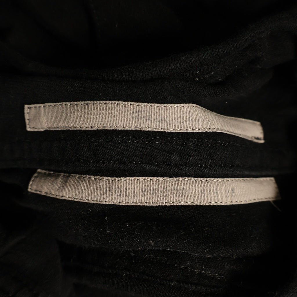 Rick Owens(リックオウエンス) 25SS TECUATL TRACK PANT テクアトル ドローストリング トラックパンツ ブラック RU01E5370-BA