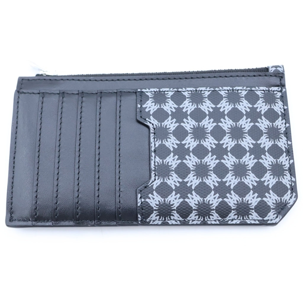 AMIRI(アミリ) ZIP WALLET MAクワッド モノグラム ジップ ウォレット 財布 ブラック SMRLTH0