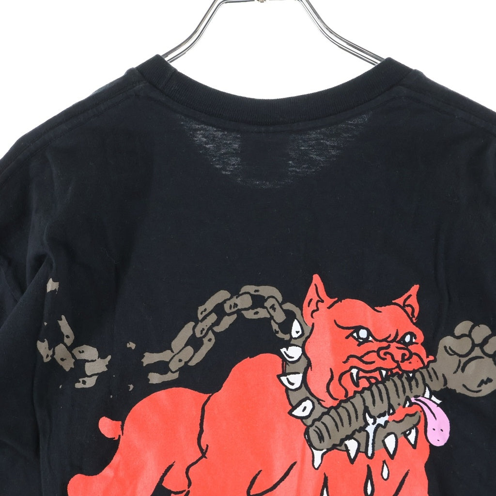 SUPREME(シュプリーム) 23SS Hardies Dog Tee ハーディーズ クルーネック カットソー 半袖Tシャツ ブラック