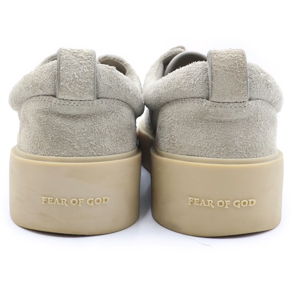FEAR OF GOD(フィアオブゴッド) スエード プラットフォーム ローカットスニーカー ブラウン