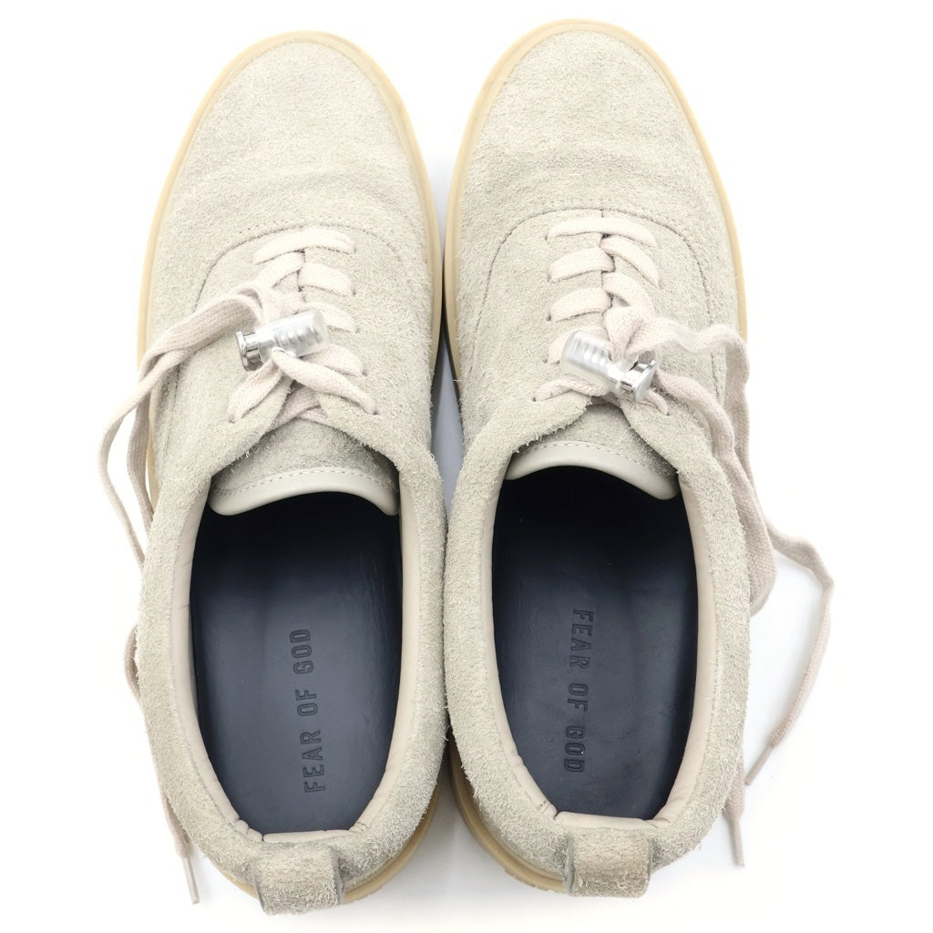 FEAR OF GOD(フィアオブゴッド) スエード プラットフォーム ローカットスニーカー ブラウン