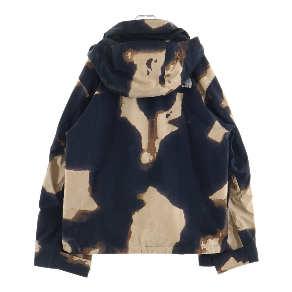 SUPREME(シュプリーム) 21AW ×THE NORTH FACE Bleached Denim Print Mountain Jacket ×ザノースフェイス ブリーチドデニムプリントマウンテンジャケット ブラウン/ブラック NP521001
