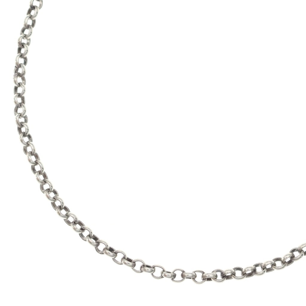CHROME HEARTS(クロムハーツ) NECKCHAIN R18 ロールチェーンネックレス 18inch シルバー BCA083