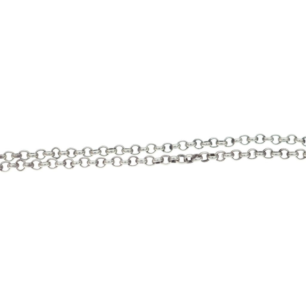 CHROME HEARTS(クロムハーツ) NECKCHAIN R18 ロールチェーンネックレス 18inch シルバー BCA083