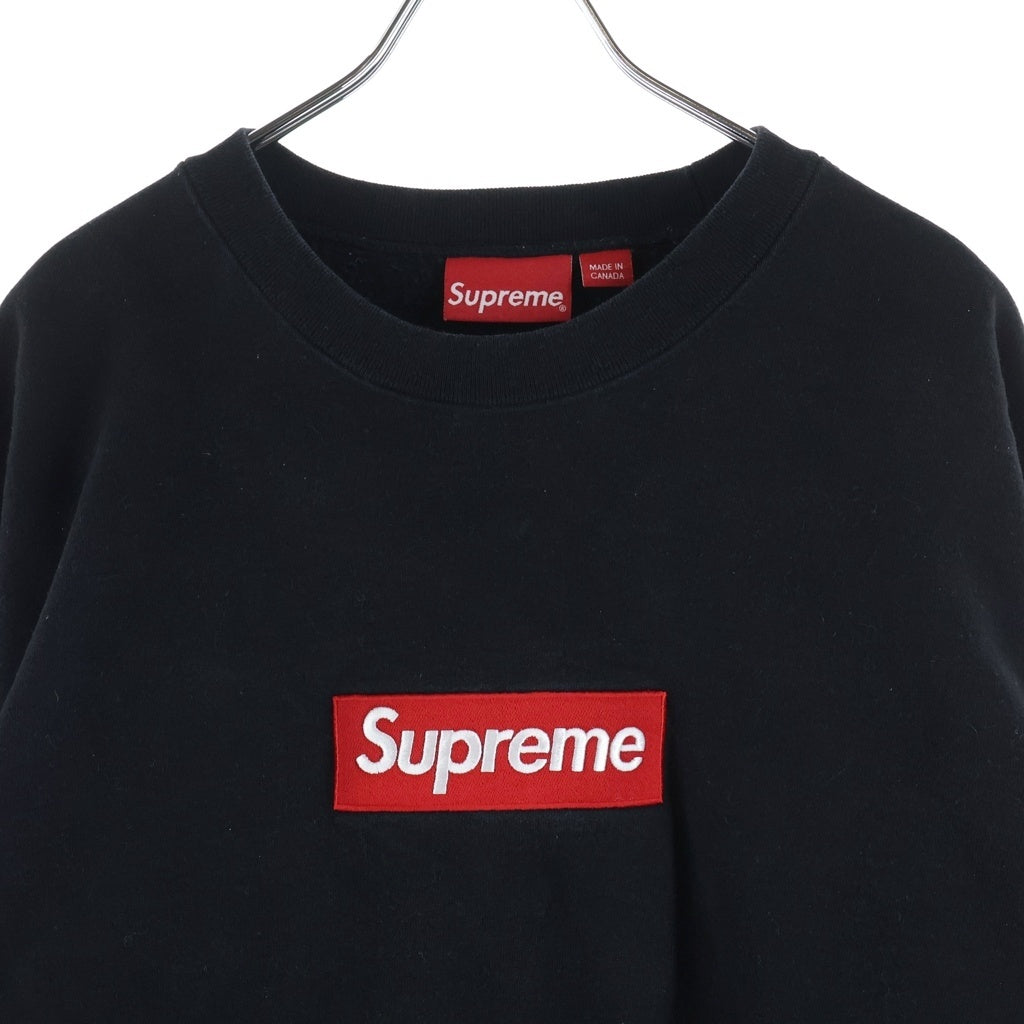 SUPREME(シュプリーム) 22AW BOX LOGO CREWNECK ボックスロゴ クルーネック スウェット トレーナー ブラック
