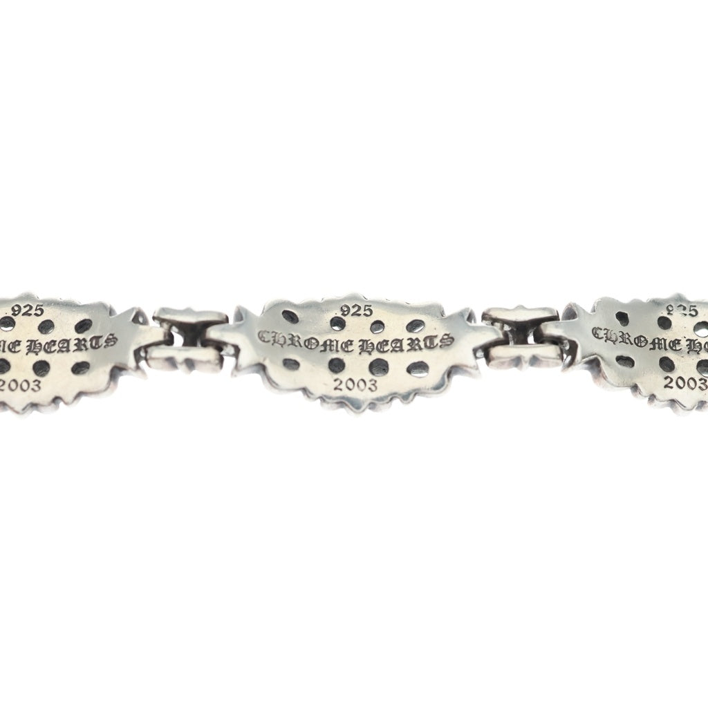 CHROME HEARTS(クロムハーツ) KEEPER LINK キーパーリンク シルバーブレスレット 5LINK BCA400