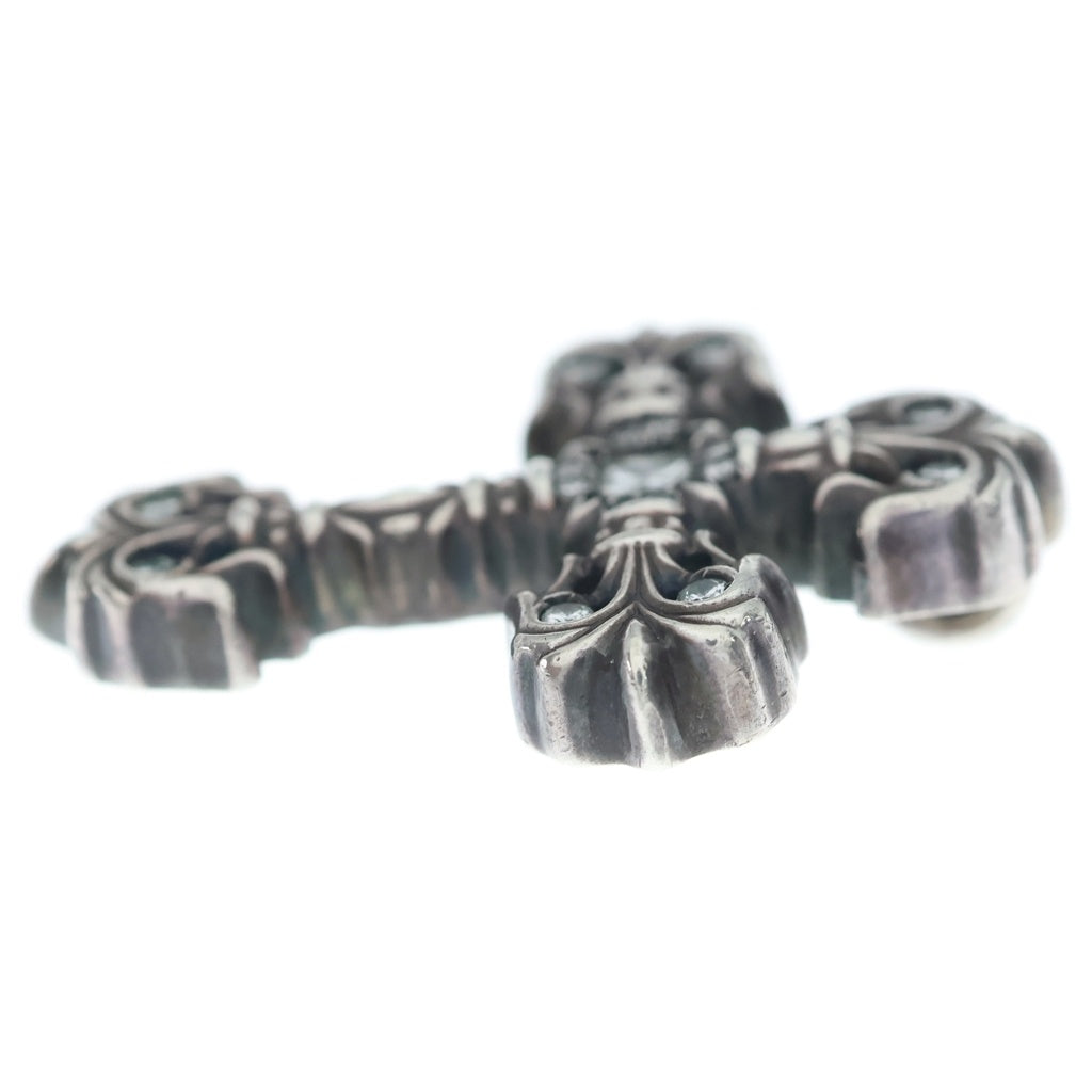 CHROME HEARTS(クロムハーツ) FILIG CROSS-XSM P/D フィリグリー クロス XS パヴェダイヤ ペンダントトップ シルバー