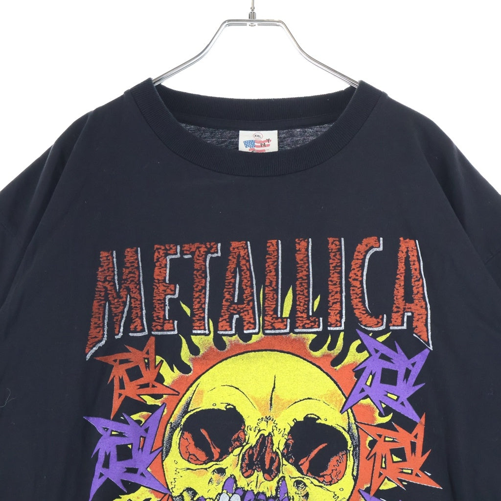 VINTAGE(ヴィンテージ) 90s METALLICA POOR RE-TOURING ME メタリカ 半袖Tシャツ カットソー ブラック
